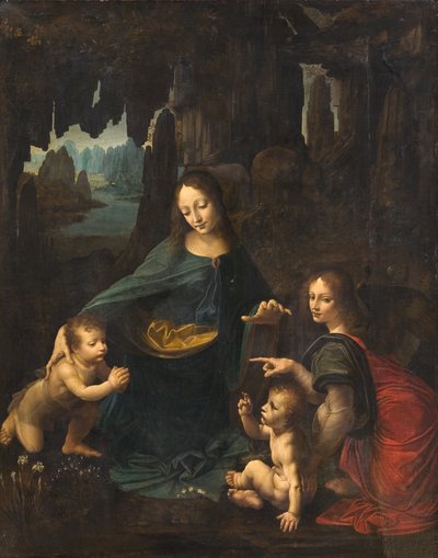 The Virgin of the Rocks af Leonardo da Vinci