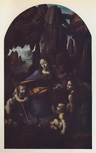 The Virgin of the Rocks, c1508, c1950. af Leonardo da Vinci