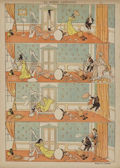Illustration til Le Rire af Leonce Burret