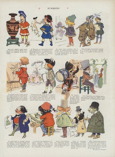 Illustration til Le Rire af Leonce Burret