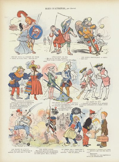 Illustration til Le Rire af Leonce Burret