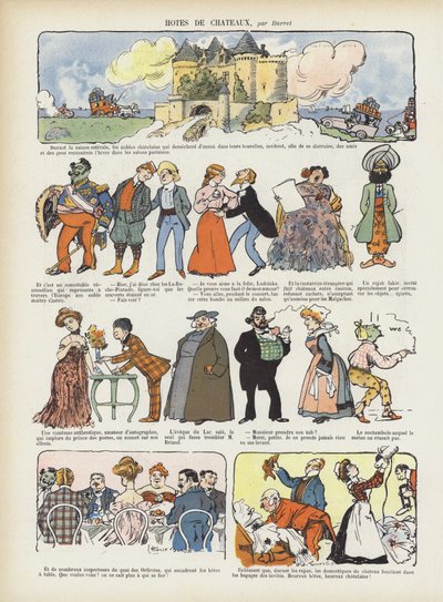 Illustration til Le Rire af Leonce Burret