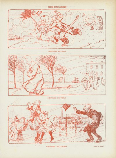 Illustration til Le Rire af Leonce Burret