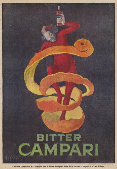 Bitter Campari af Leonetto Cappiello