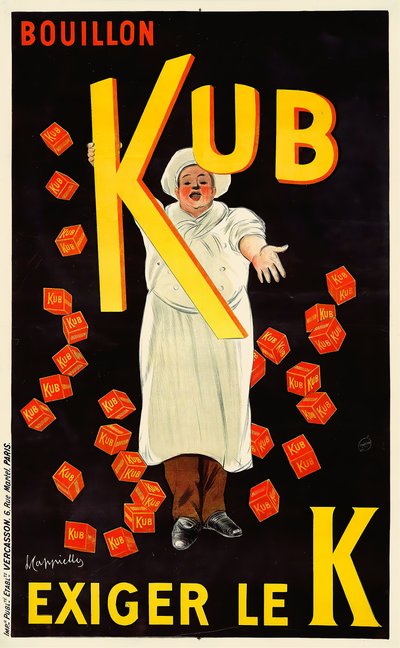 Varm bouillon, ca. 1911. af Leonetto Cappiello