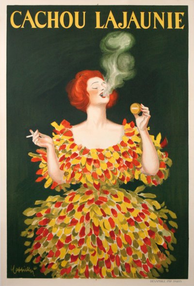 Cachou Lajaunie, 1922 af Leonetto Cappiello