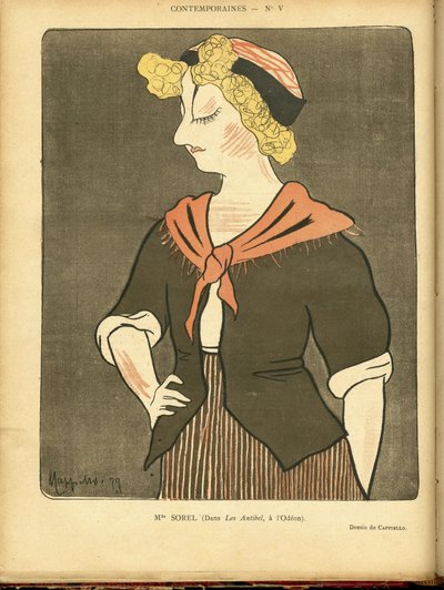 Illustration af Leonetto Cappiello dit Cappiello (1875-1942) i Le Rire af Leonetto Cappiello