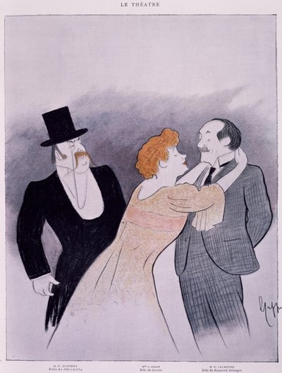 Lucette at Theatre of Ginnasio, af Leonetto Cappiello (1875-1942) af Leonetto Cappiello