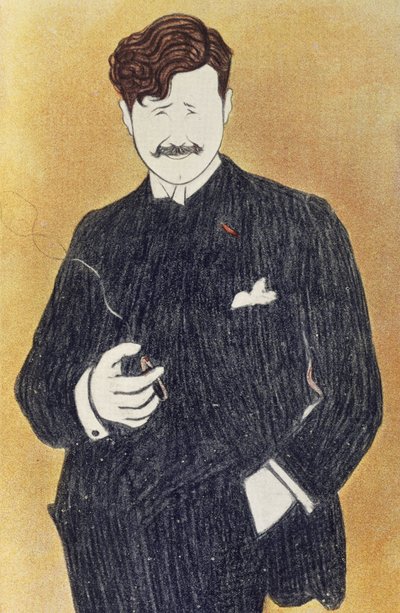 Portræt af Georges Feydeau (Paris af Leonetto Cappiello