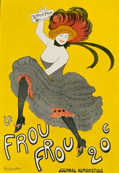 Plakat til den humoristiske avis 