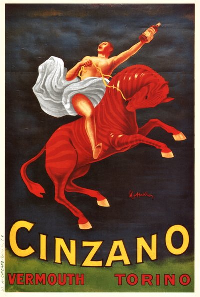 Vermouth Cinzano (plakat) af Leonetto Cappiello
