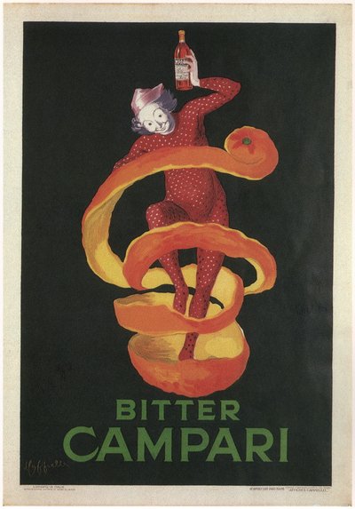 reklame for Bitter Campari af Leonetto Cappiello