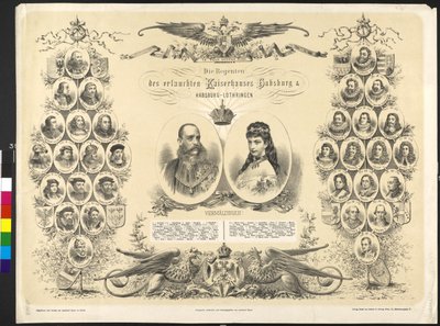 Ærkehertug af Østrig Regent for den adelige kejserlige familie Habsburg  Habsburg Lorraine af Leonhard Bauer