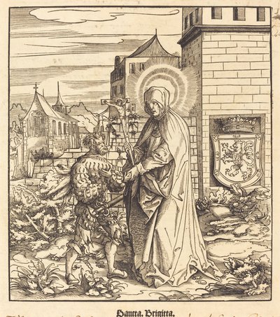 Sankt Birgitta af Leonhard Beck