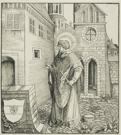 Sankt Ferreolus, fra Helgener med tilknytning til huset Habsburg af Leonhard Beck