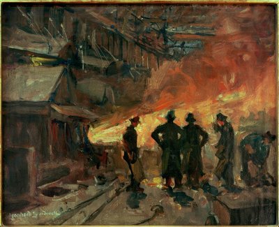 I Thomaswerk (Gutehoffnungshütte Oberhausen) af Leonhard Sandrock