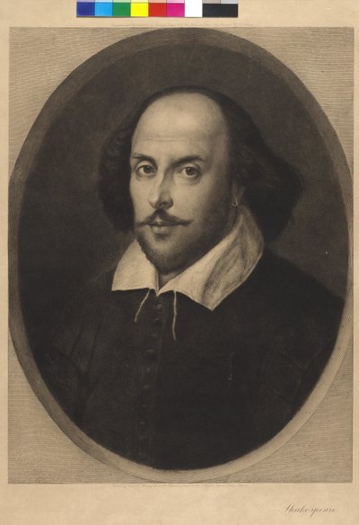 Shakespeare af Leopold Flameng