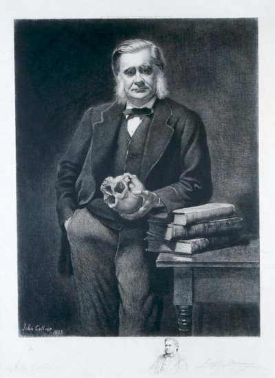 Thomas Henry Huxley, 1893 af Leopold Flameng