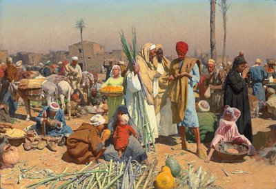 Marked i Nedre Egypten, af Leopold Karl Muller