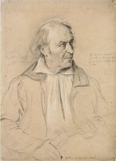 J C Reinhart af Leopold Pollak 1833 af Leopold Pollak