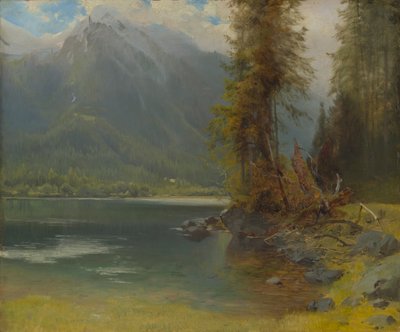 Eibsee af Leopold Rottmann