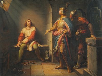 Ludwig den bayerske annoncerer sin løsladelse til Frederik den Smukke i 1314 og tilbyder ham medregentskab af Leopold Schulz