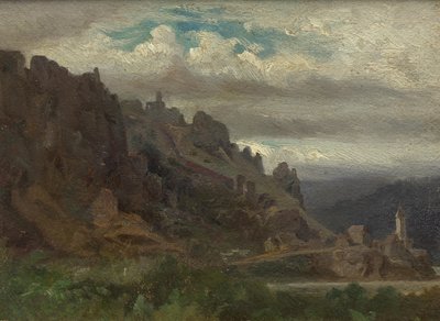 Udsigt fra Dürnstein af Leopold Till
