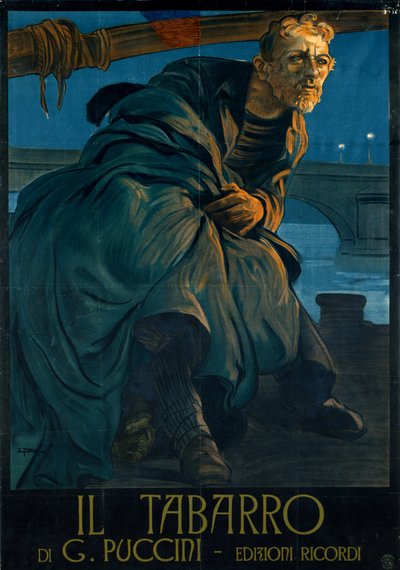 Opera Il tabarro af Giacomo Puccini af Leopoldo Metlicovitz