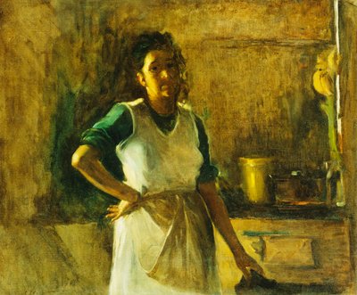 The Cook (olie på lærred) af Leopoldo Romañach