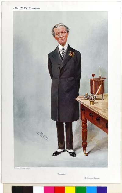 Petroleum (Sir Boverton Redwood) af Leslie Matthew (1851 1922) Ward