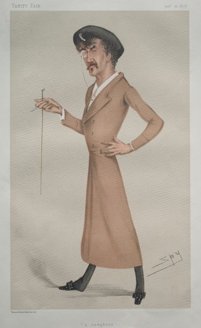 A Symphony Whistler, 1878. af Leslie Matthew
