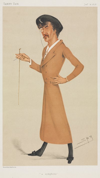 Vanity Fair: A Symphony, 1878. af Leslie Matthew