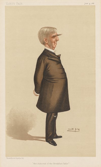 Vanity Fair: The Autocrat of the Breakfast Table, 1886. af Leslie Matthew