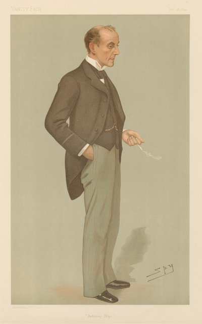 Anthony Hope, Anthony Hope Hawkins (Vanity Fair-serien) af Leslie Matthew Spy Ward