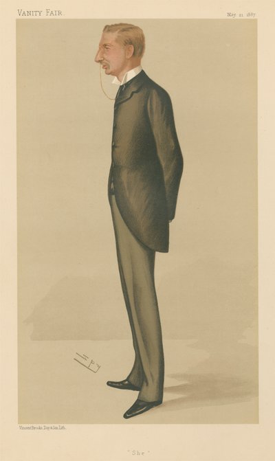 Hun, Henry Rider Haggard (Vanity Fair-serien) af Leslie Matthew Spy Ward