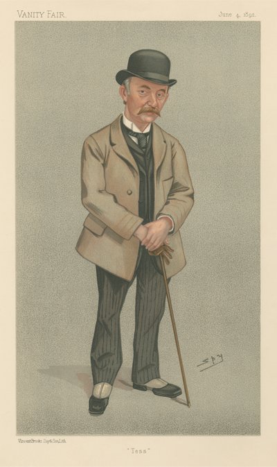 Tess, Thomas Hardy (Vanity Fair-serien) af Leslie Matthew Spy Ward