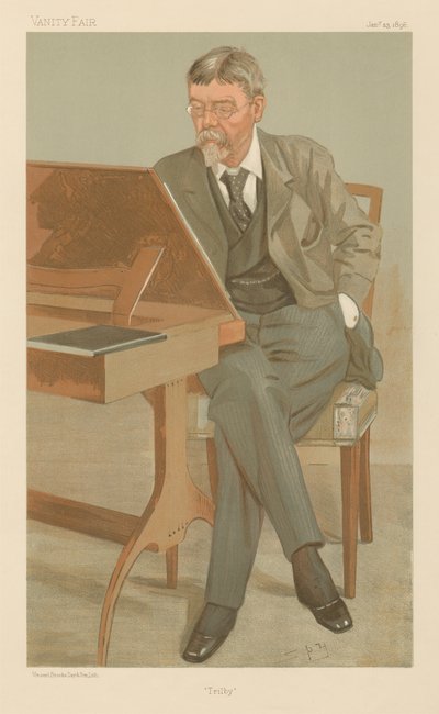 Trilby, George Louis Palmella Du Maurier (Vanity Fair-serien) af Leslie Matthew Spy Ward