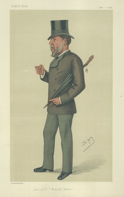 Admiral Augustus Charles Hobart-Hampden af Leslie Matthew Ward