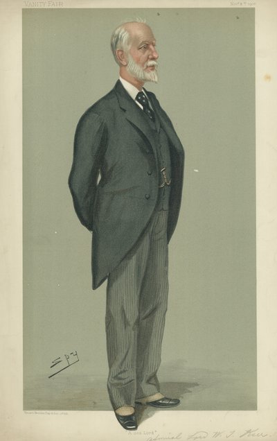 Admiral Lord Walter Talbot Kerr af Leslie Matthew Ward