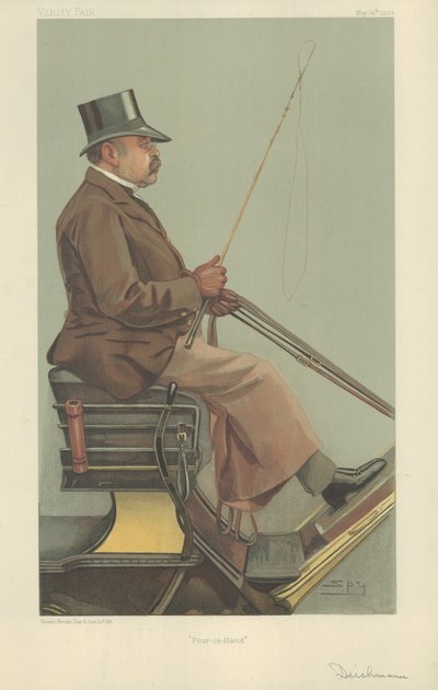 Baron Adolph Wilhelm Deichmann af Leslie Matthew Ward