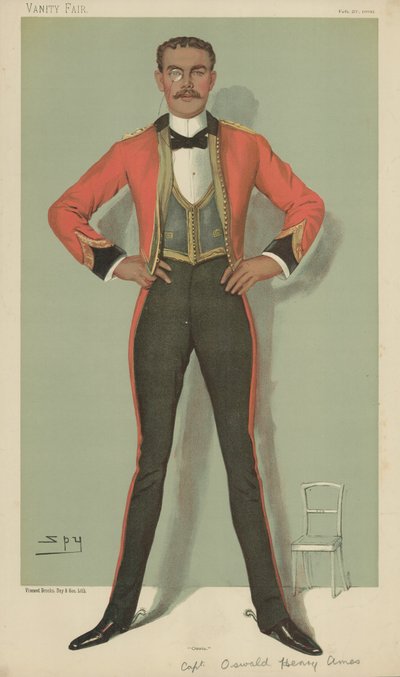 Kaptajn Oswald Henry Ames af Leslie Matthew Ward
