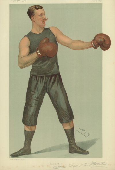 Kaptajn Walter Edgeworth-Johnstone af Leslie Matthew Ward