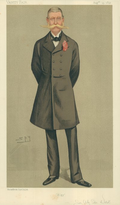 Oberst William Cornwallis West, Algy, 13. august 1892, Vanity Fair tegneserie af Leslie Matthew Ward