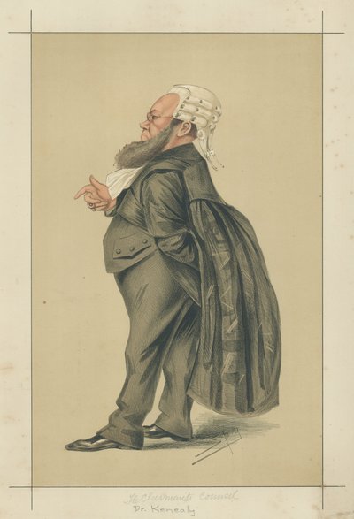 Dr. Edward Vaughan Kenealy af Leslie Matthew Ward
