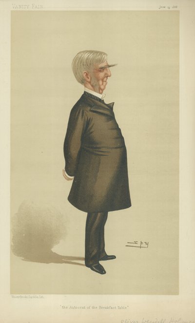 Dr. Oliver Wendell Holmes af Leslie Matthew Ward