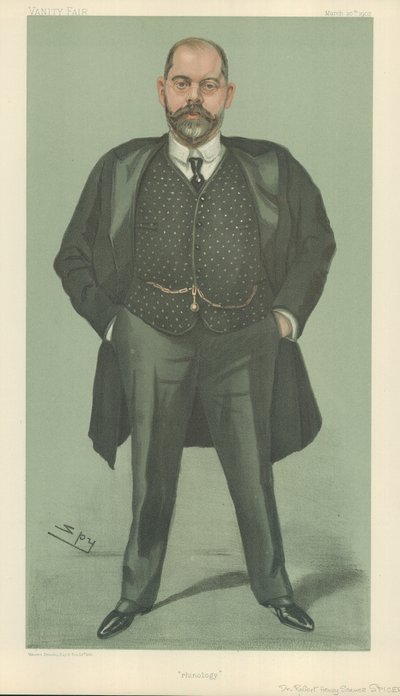 Dr. Robert Henry Scanes Spicer, Rhinology, 20. marts 1902, Vanity Fair tegneserie af Leslie Matthew Ward