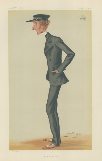 Earl De La Warr af Leslie Matthew Ward