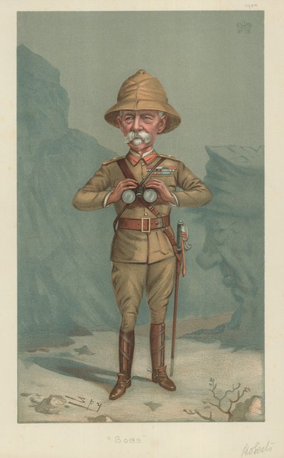 Feltmarskal Lord Roberts, Bobs, 21. juni 1900, Vanity Fair-tegneserie af Leslie Matthew Ward