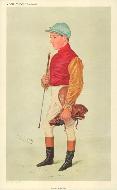 Frank Wooton, 8. september 1909, Vanity Fair tegnefilm af Leslie Matthew Ward