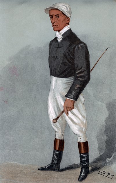 Fred Rickaby, engelsk jockey 1901. af Leslie Matthew Ward